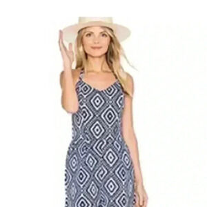 Jack by BB Dakota Blue & Gray Tribal Print Romper sz 8